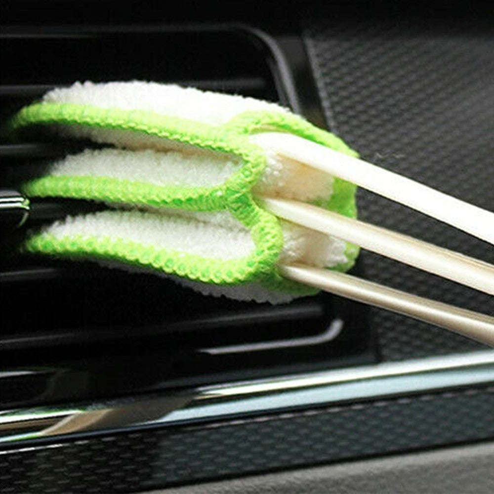 27Pcs Car Cleaning Brushes and Foam Polishing Pad Kit Car Detailing Supplies Household Cleaning Kit