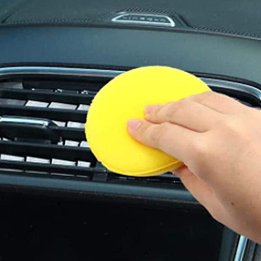 27Pcs Car Cleaning Brushes and Foam Polishing Pad Kit Car Detailing Supplies Household Cleaning Kit