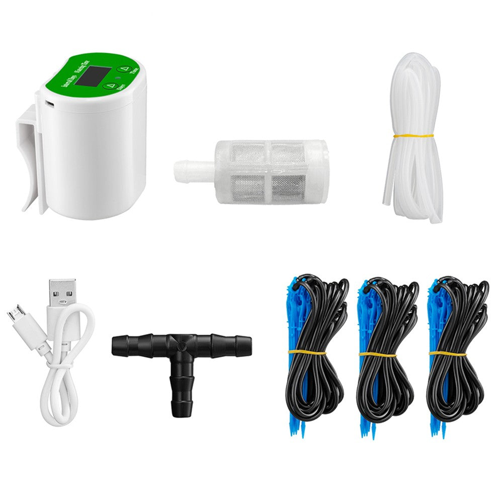 12-in-1 USB Automatic Drip Irrigation Kit for Potted Plants Houseplants Self Watering Devices