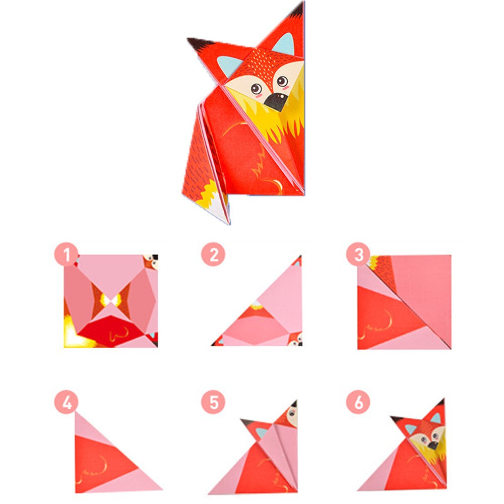 1 X 152 Sheets Origami Paper Kit with Instruction Book DIY Art and Craft Kids Toys