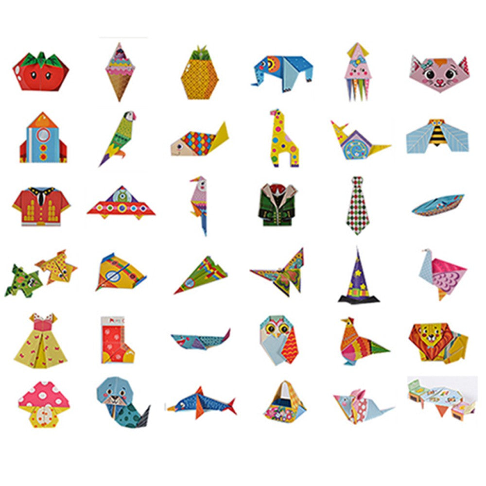 1 X 152 Sheets Origami Paper Kit with Instruction Book DIY Art and Craft Kids Toys