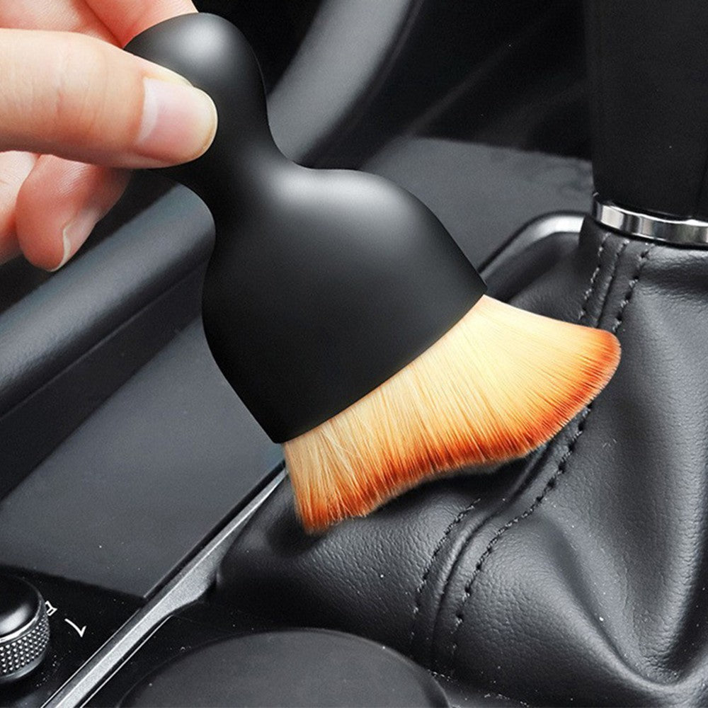 4Pcs Car Interior Cleaning Brush Auto Vents Dash Crevice Dust Cleaning Soft Bristle Brush