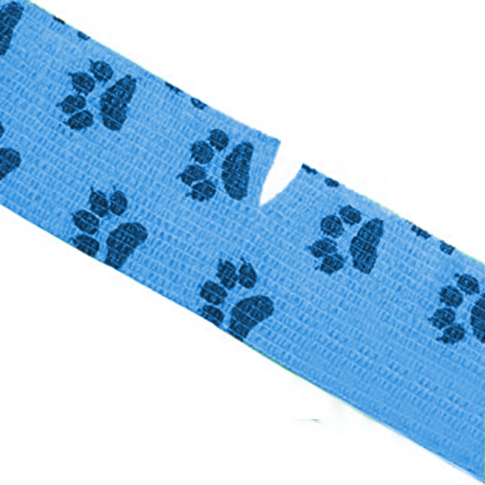 6 Rolls 10cm Self Adhesive Bandage for Pet Non-Woven Dog Bandages Elastic Pet Wounds Wrap Tape