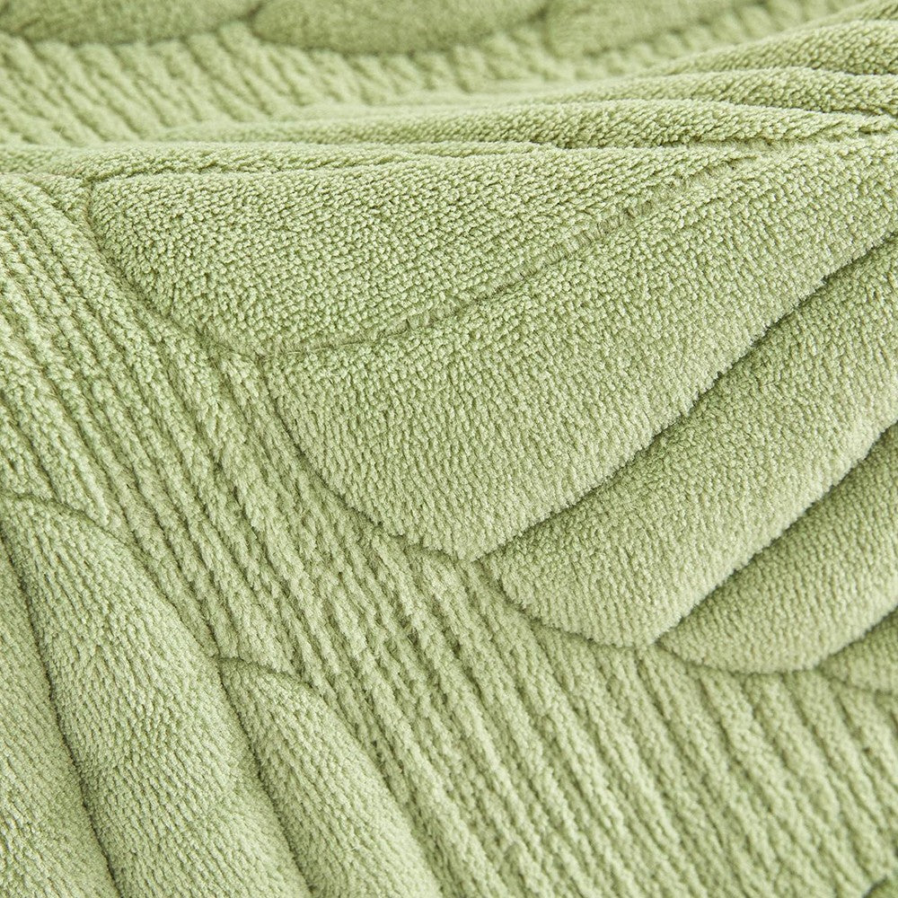 Recliner Chair Cover Sofa Slipcover Couch Protector with Side Pocket Green