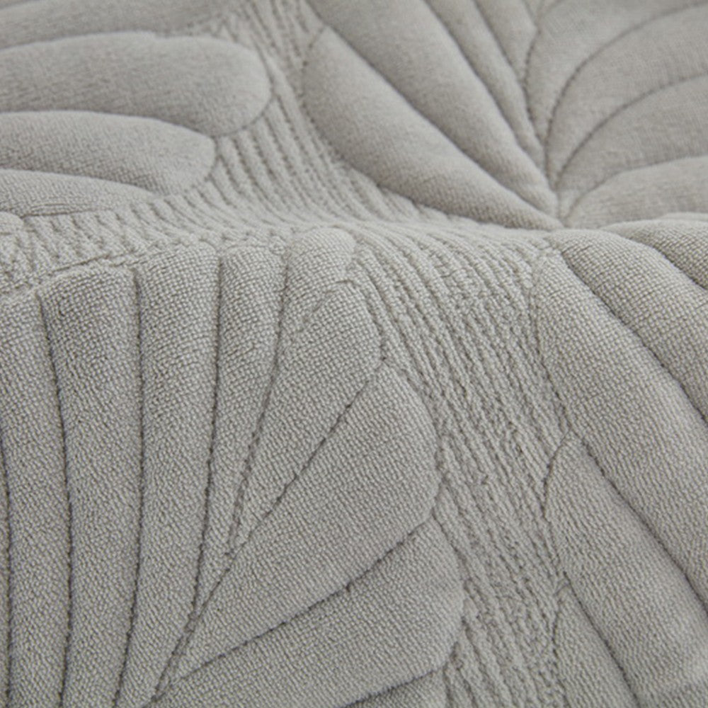 Recliner Chair Cover Sofa Slipcover Couch Protector with Side Pocket Light Grey