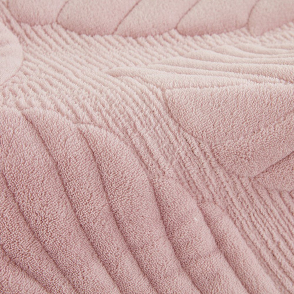 Recliner Chair Cover Sofa Slipcover Couch Protector with Side Pocket Pink