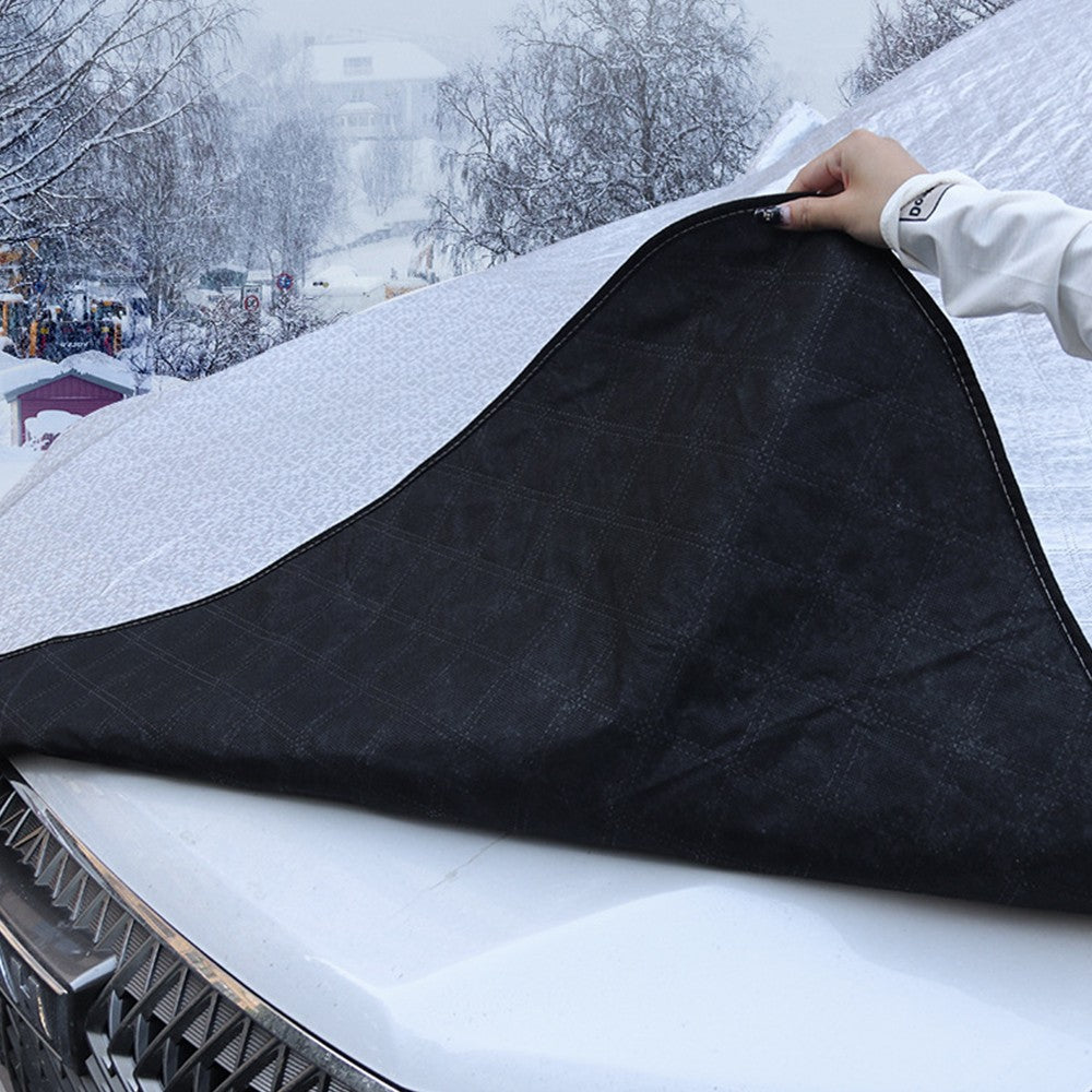 2 X Car Front Windscreen Snow Cover Windshield Cover Auto Sunshade Dust Cover