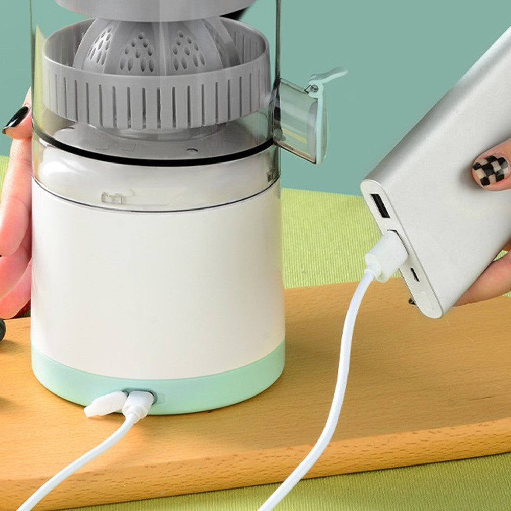Hands-Free Electric Citrus Juicer USB Rechargeable Orange Lemon Squeezer Tool