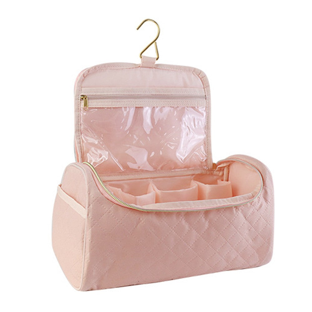 Travel Storage Bag Organizer for Dyson Airwrap Styler and Attachments Pink