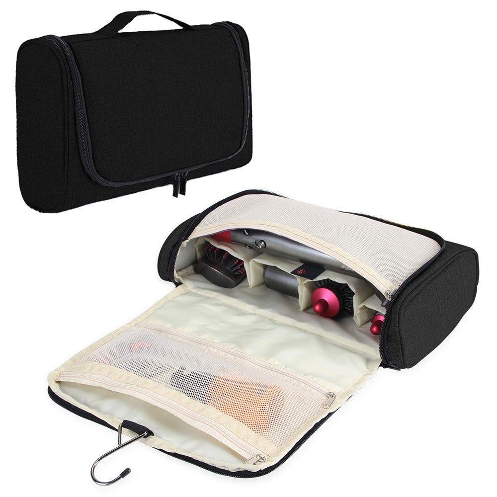 Travel Storage Bag Organizer for Dyson Airwrap Styler and Attachments Black