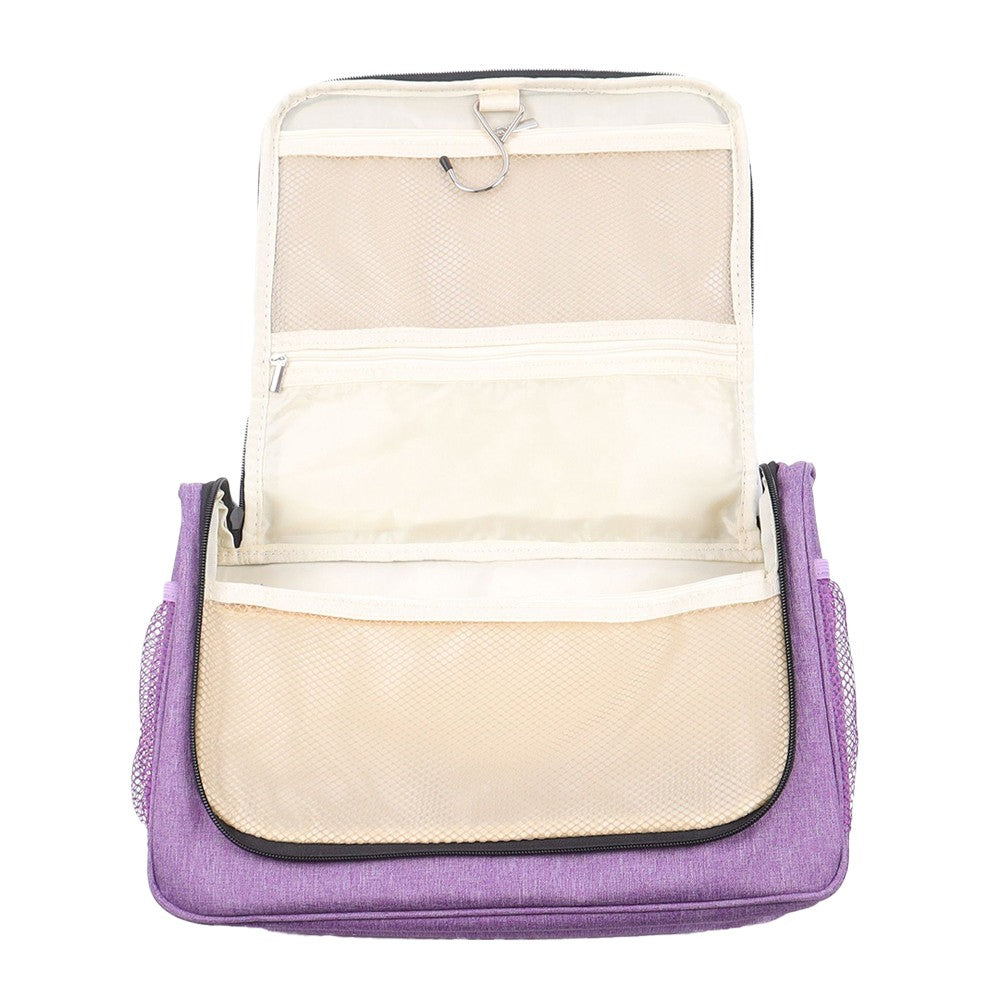 Travel Storage Bag Organizer for Dyson Airwrap Styler and Attachments Purple