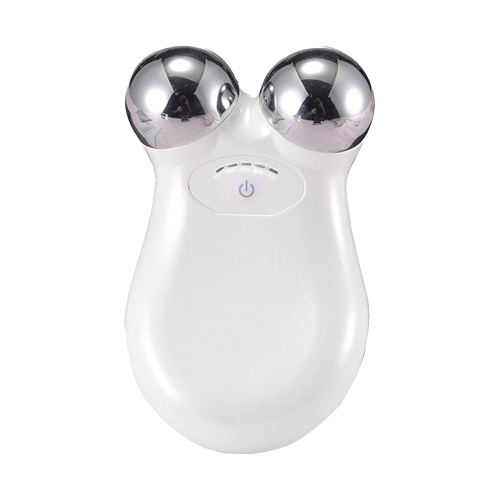 Microcurrent Face Skin Tightening Lifting Device Facial Beauty Machine White
