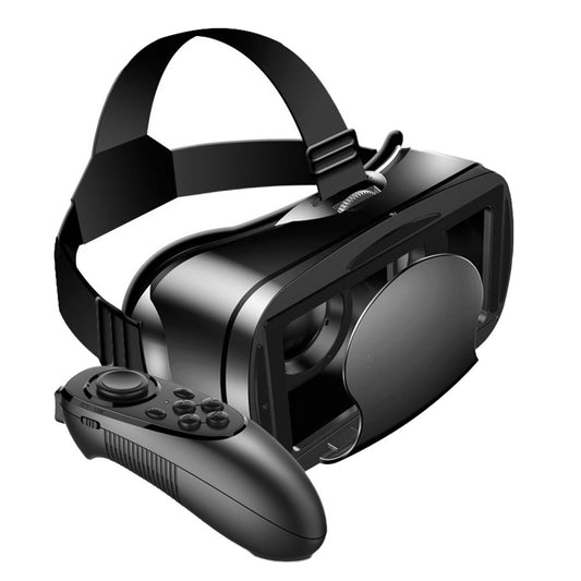 3D VR Glasses Virtual Reality Full Screen Glasses Box with Remote Control for 5-7 Inch Smart Phone