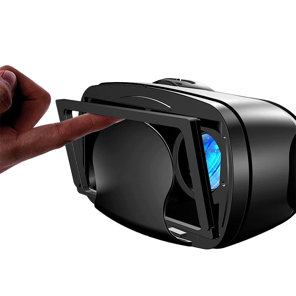 3D VR Glasses Virtual Reality Full Screen Glasses Box with Remote Control for 5-7 Inch Smart Phone