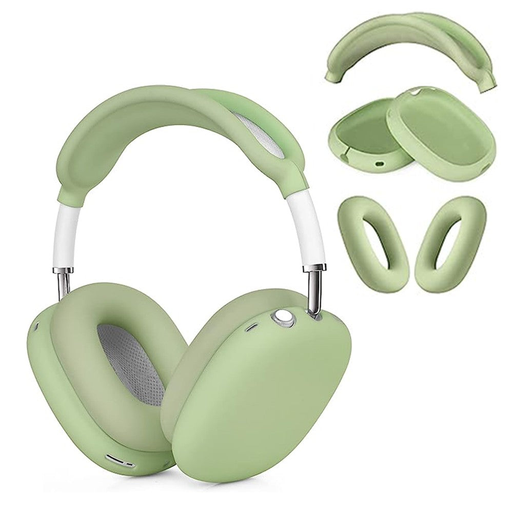 For Apple AirPods Max Headphones Case Full Set Silicone Protective Cover Green