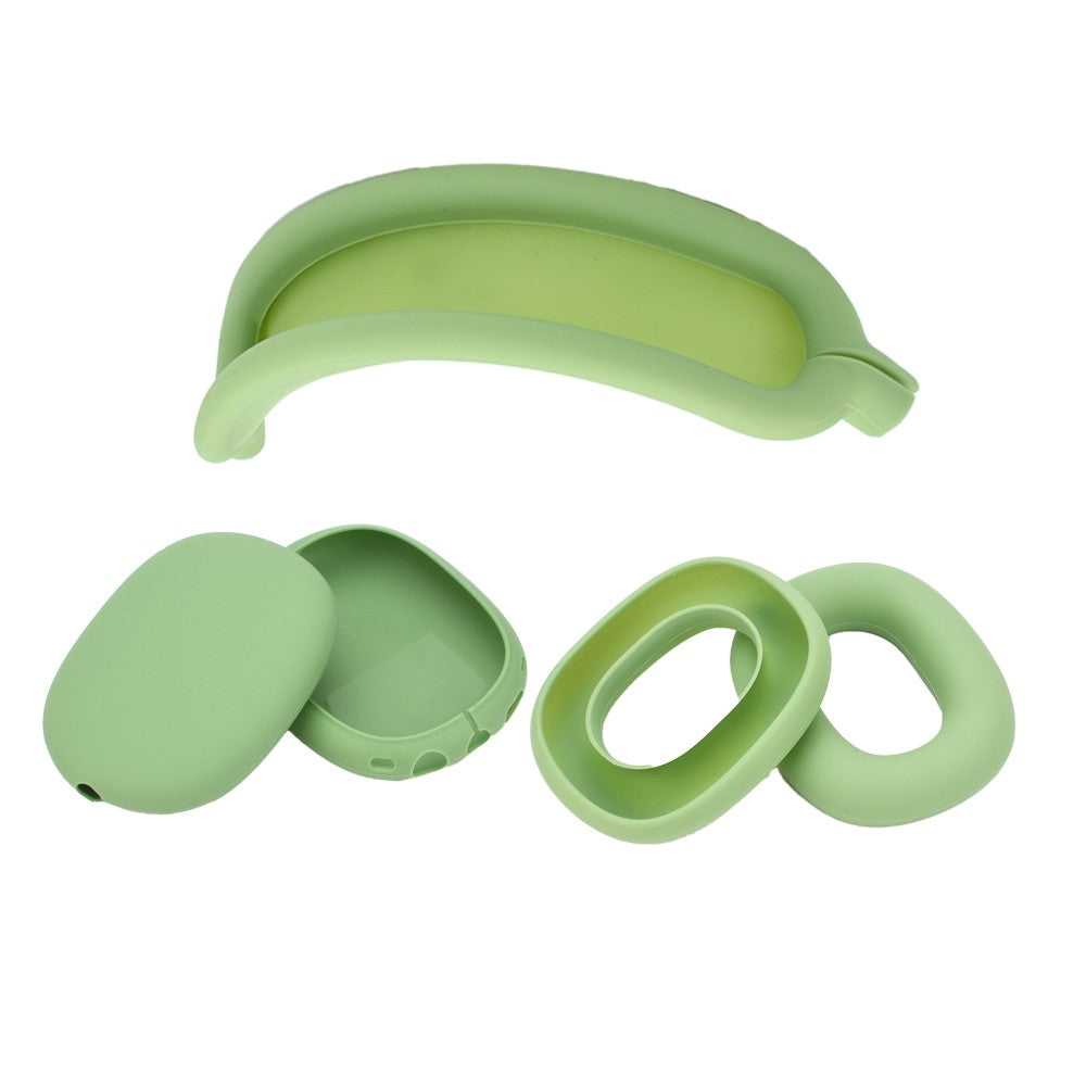 For Apple AirPods Max Headphones Case Full Set Silicone Protective Cover Green