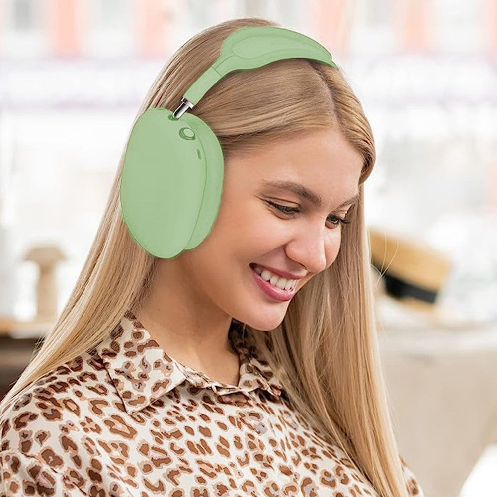 For Apple AirPods Max Headphones Case Full Set Silicone Protective Cover Green
