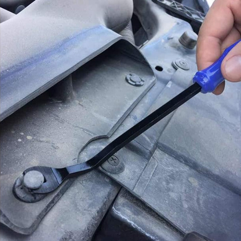 200Pcs Car Trim Removal Tools Kit Car Panel Interior Disassembly Tool with Storage Bag