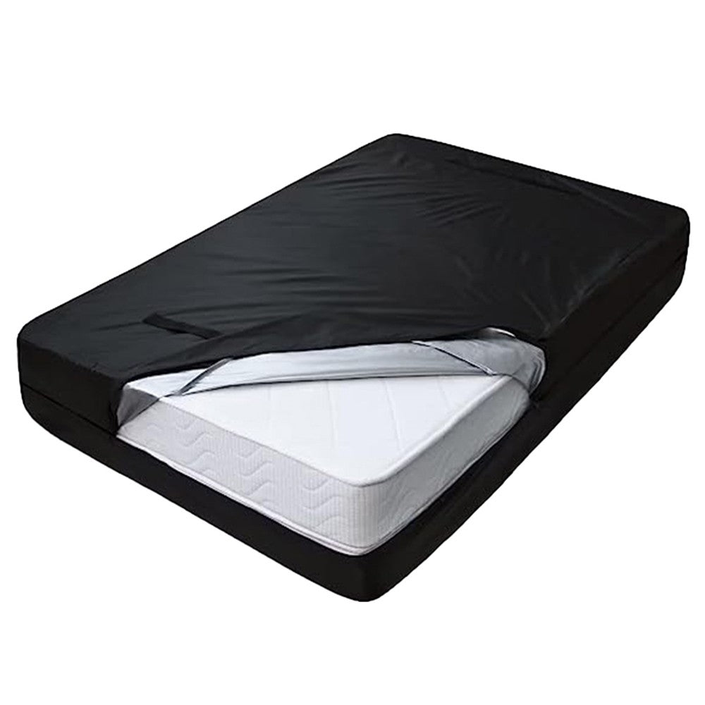 Mattress Bags Reusable Mattress Storage Dust Cover for Moving Black for King / Super King