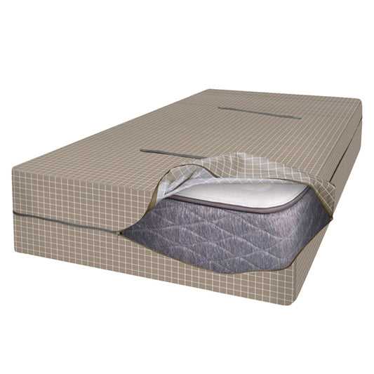 Mattress Bags Reusable Mattress Storage Dust Cover for Moving Khaki for Single