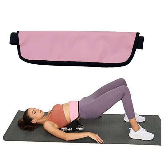 Pink Hip Thrust Belt Butt Dumbbell Exercise Belt Hip Weight Lifting Belt