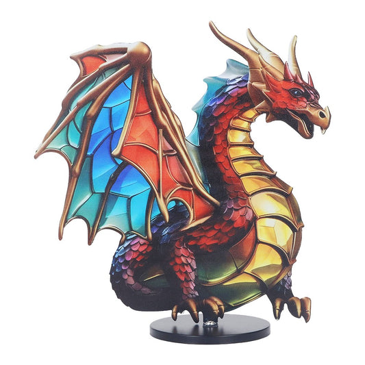 Wild Animal Ornament Metal Animal Sculpture Home Desktop Decoration Dragon