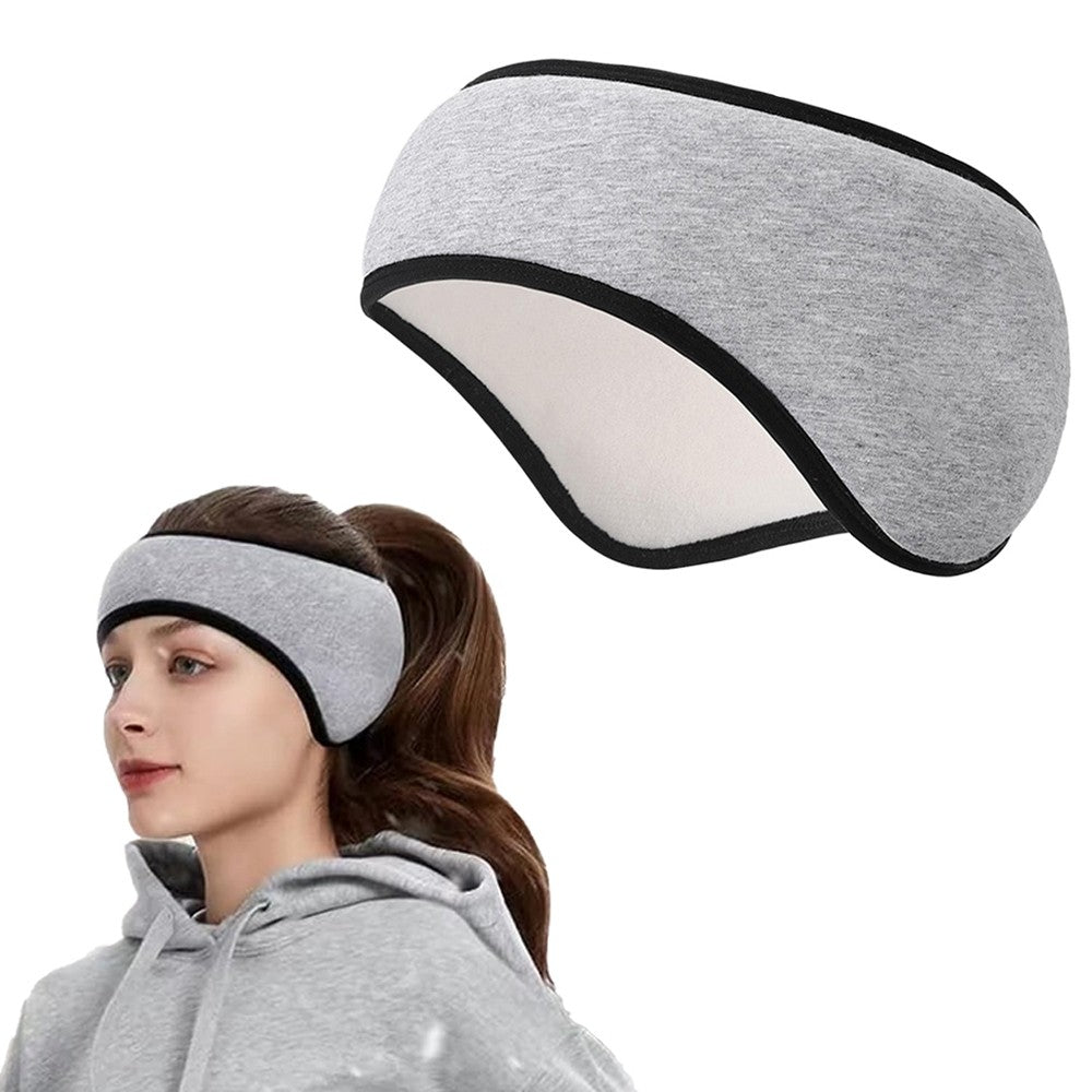 1Pc Blackout Eye Mask Ear Muffs Sleeping Eye Mask With Earplugs Grey