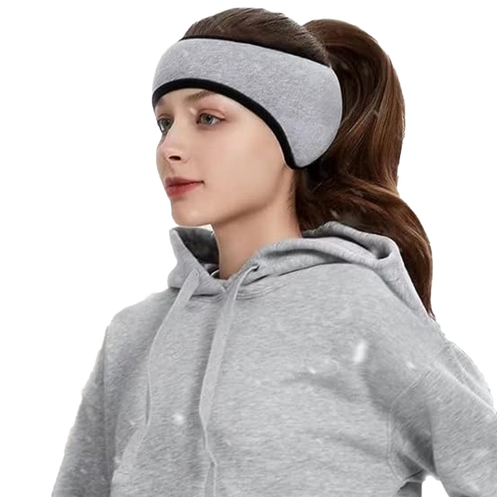 1Pc Blackout Eye Mask Ear Muffs Sleeping Eye Mask With Earplugs Grey