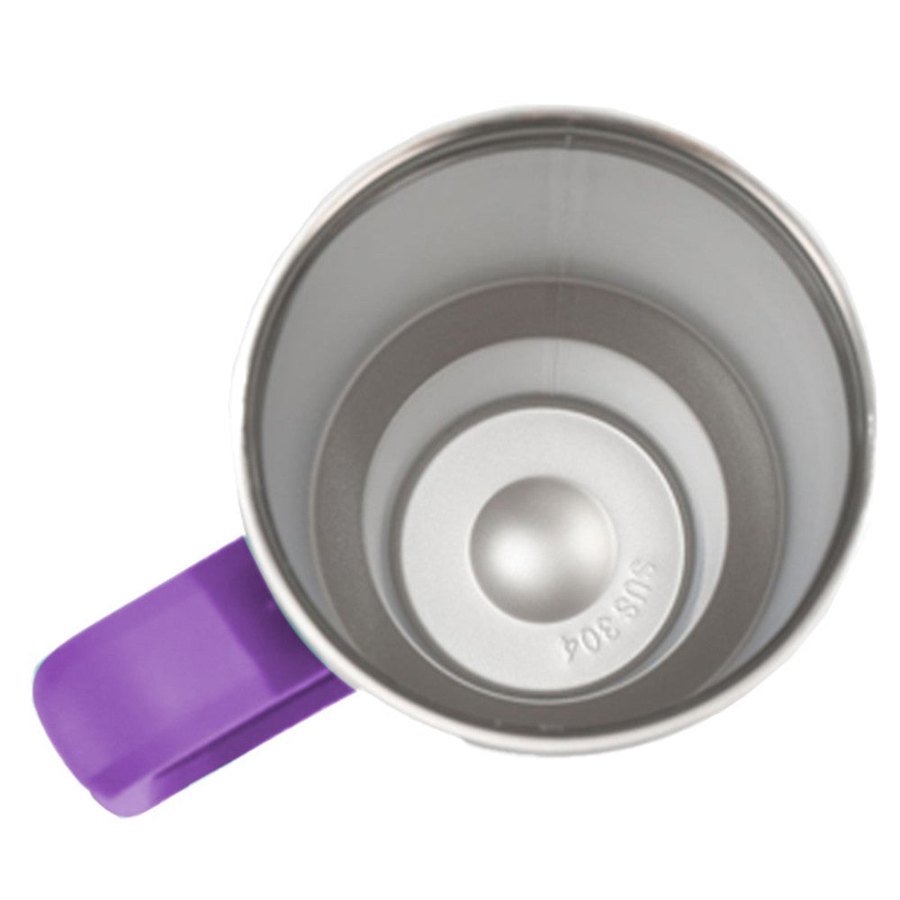 40oz Stainless Steel Tumbler with Straw Insulated Travel Mug Outdoor Water Bottle Purple