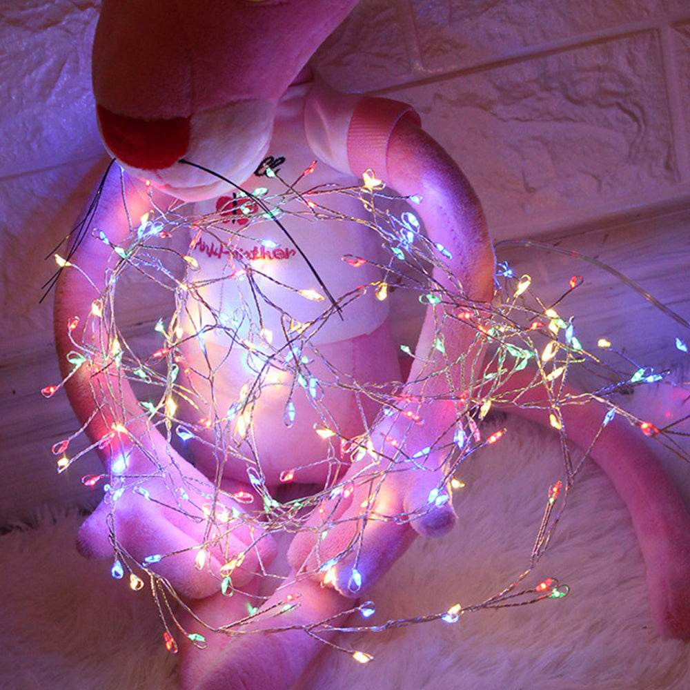 Christmas Star String 100 Lights 8 Modes LED Lights Multicolor