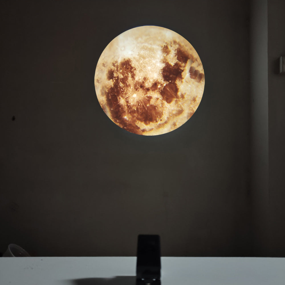 Moon Earth Projection Lamp Projector Background Atmosphere LED Light