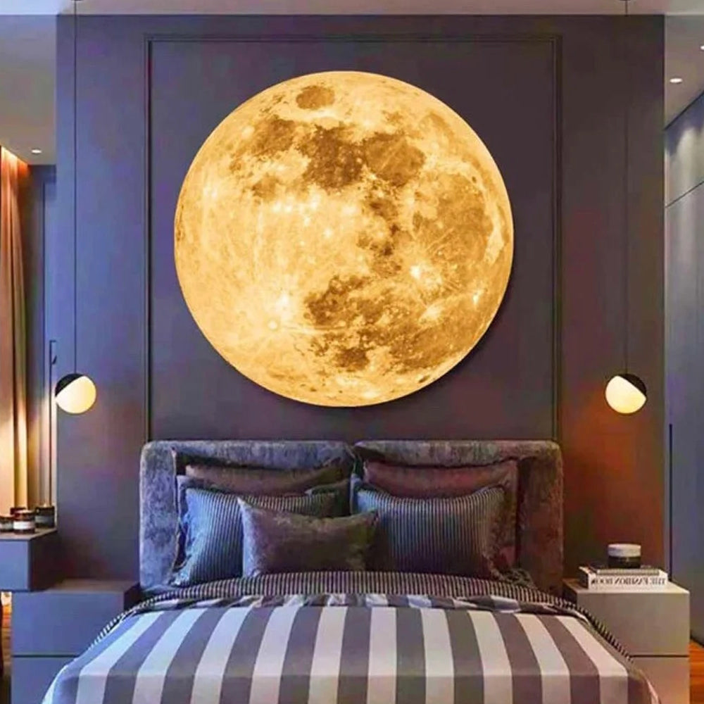 Moon Earth Projection Lamp Projector Background Atmosphere LED Light
