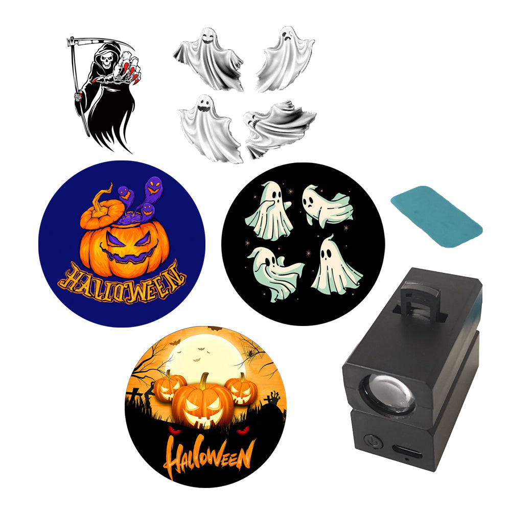 Halloween Projection Lamp Projector Background Atmosphere LED Light