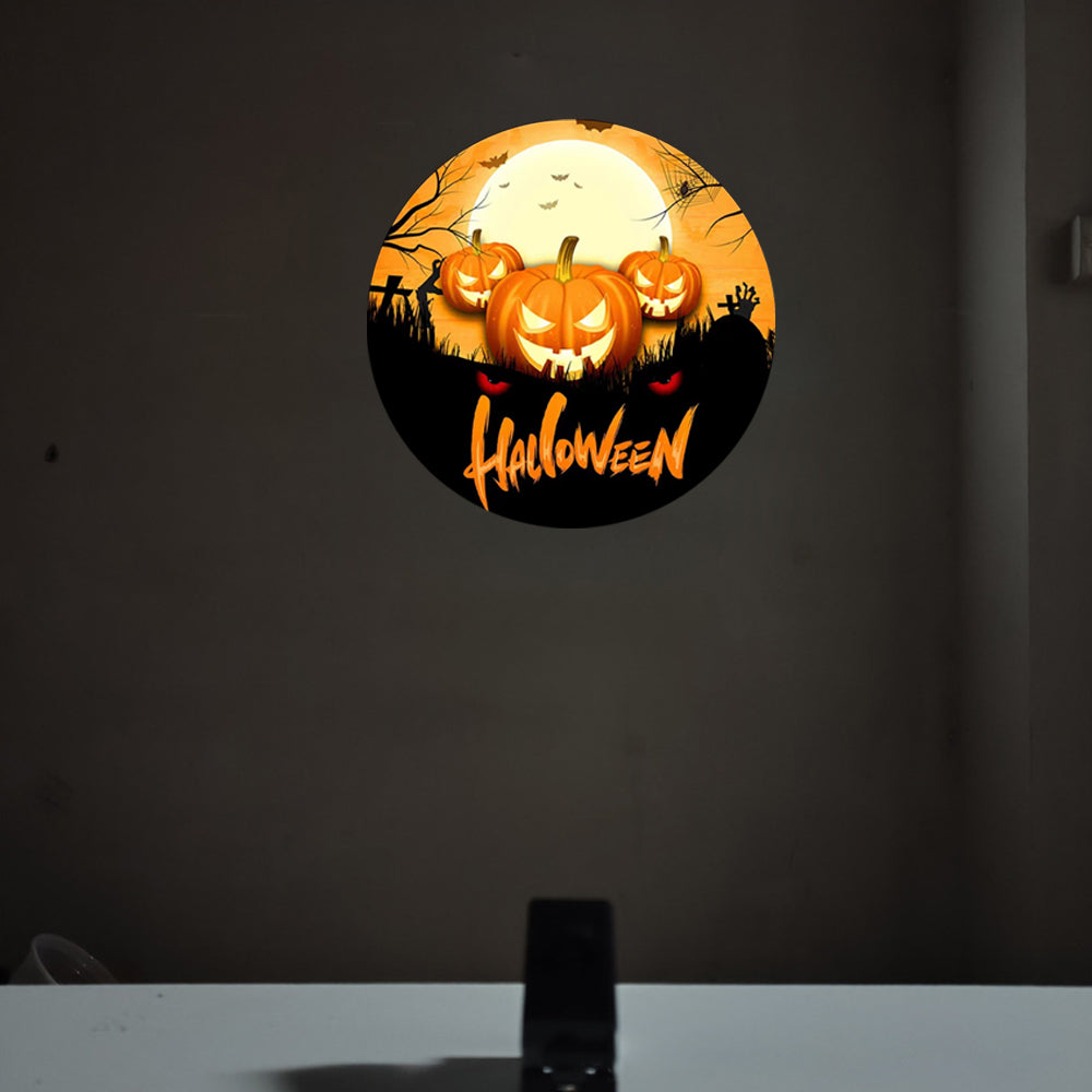 Halloween Projection Lamp Projector Background Atmosphere LED Light