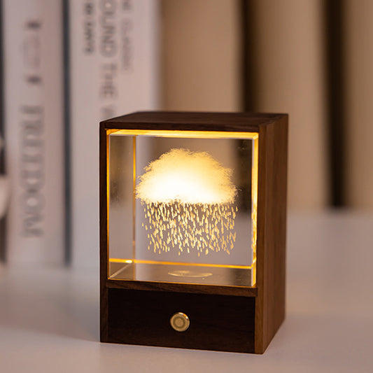3D LED Night Light Table Lamp Home Decorative Ornament Christmas Cloud Style
