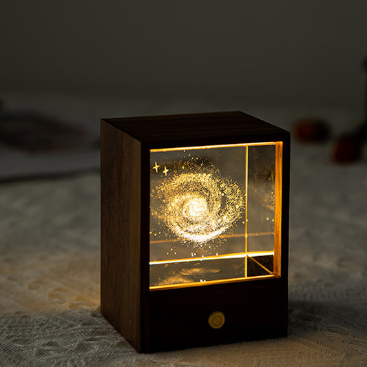 3D LED Night Light Table Lamp Home Decorative Ornament Christmas Milky Way Style
