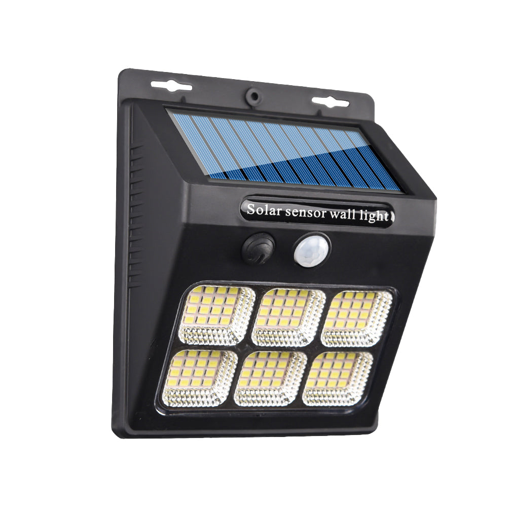 8x Solar Wall Lights Outdoor Water-resistant Human Sensor Solar Garden Lamp