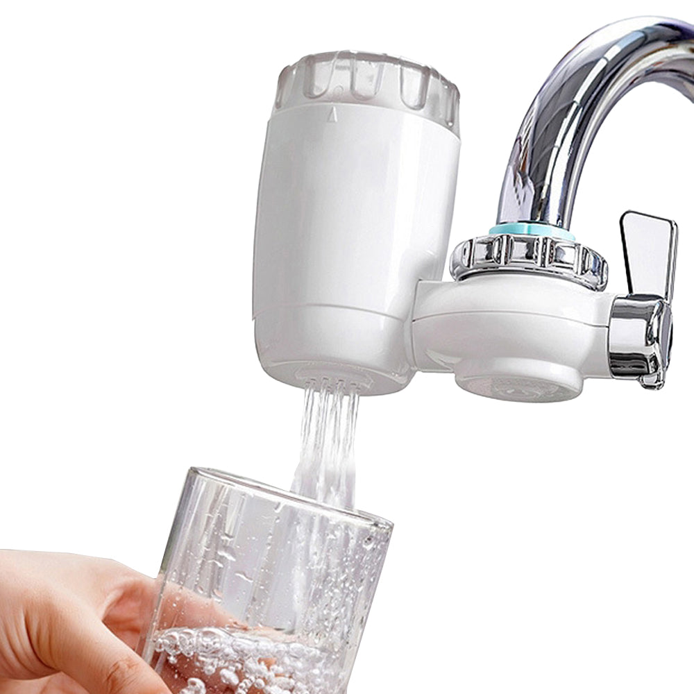 2 X Home Tap Water Filter Kitchen Bathroom Faucet Water Purifier