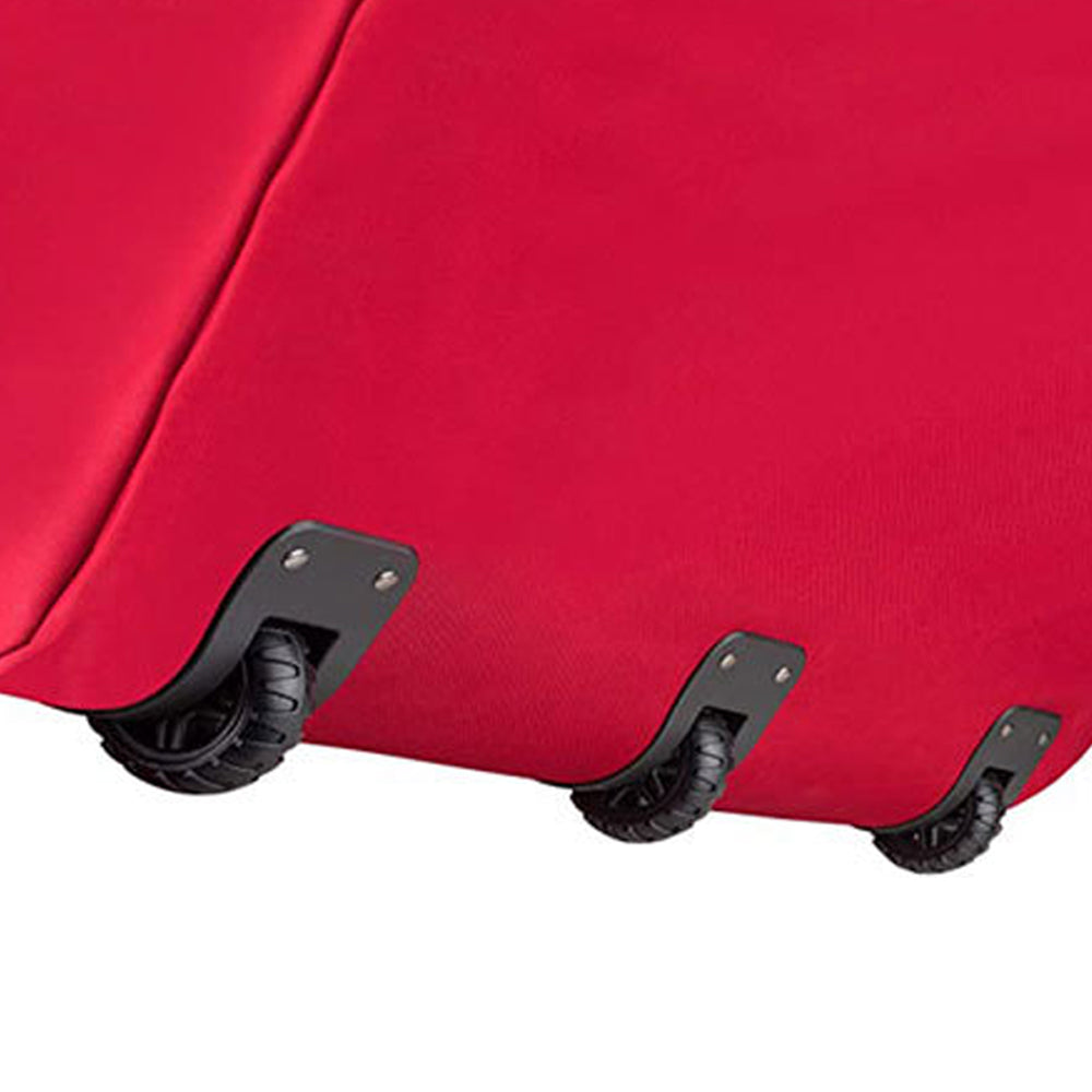 Red Christmas Tree Storage Bag with Wheels