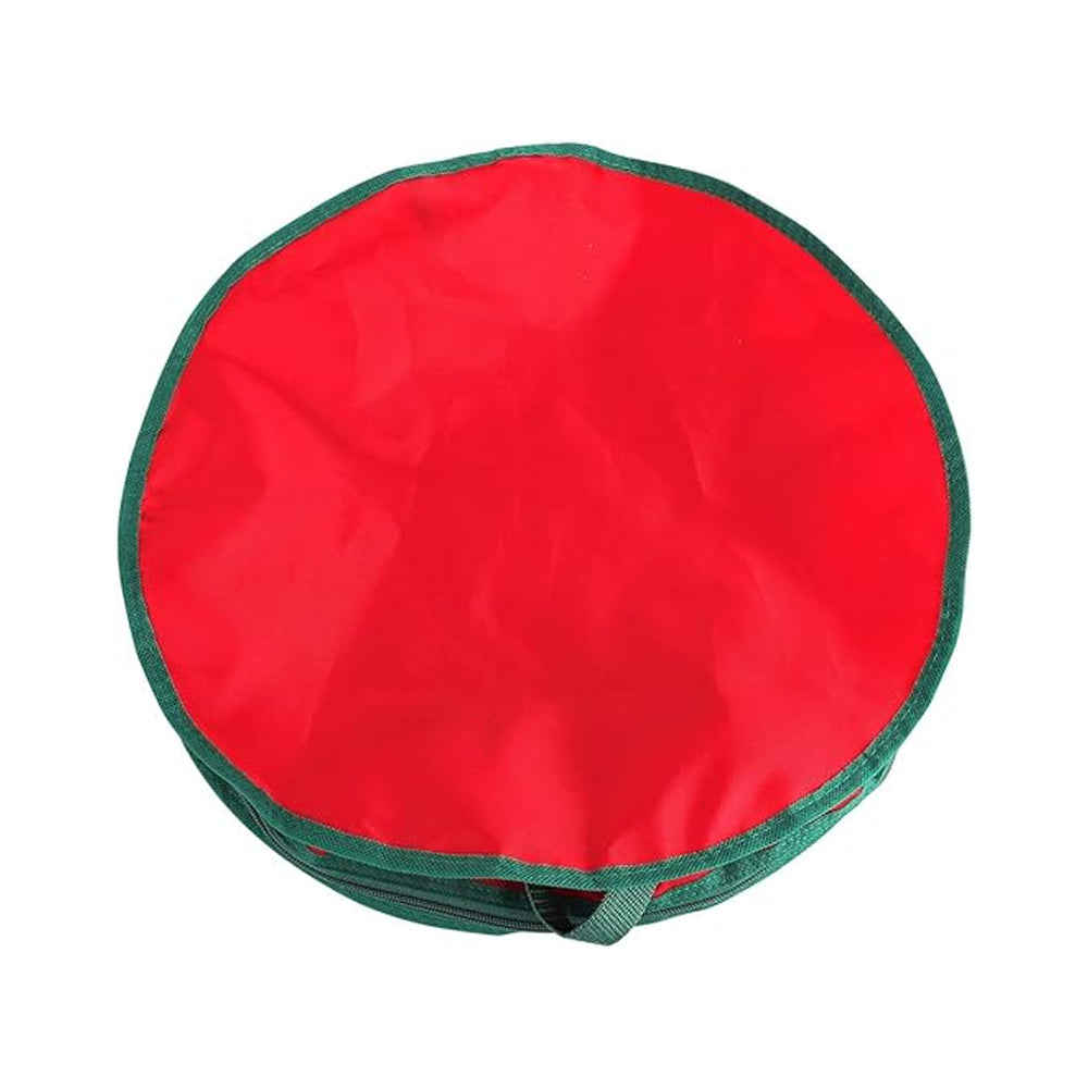 Red Christmas Wreath Storage Bag Garland Storage Container