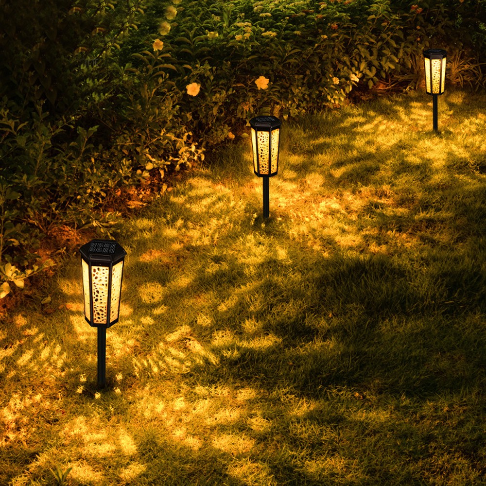 2xSolar Garden Lights Outdoor Landscape LED Lamps Pathway Yard Decor