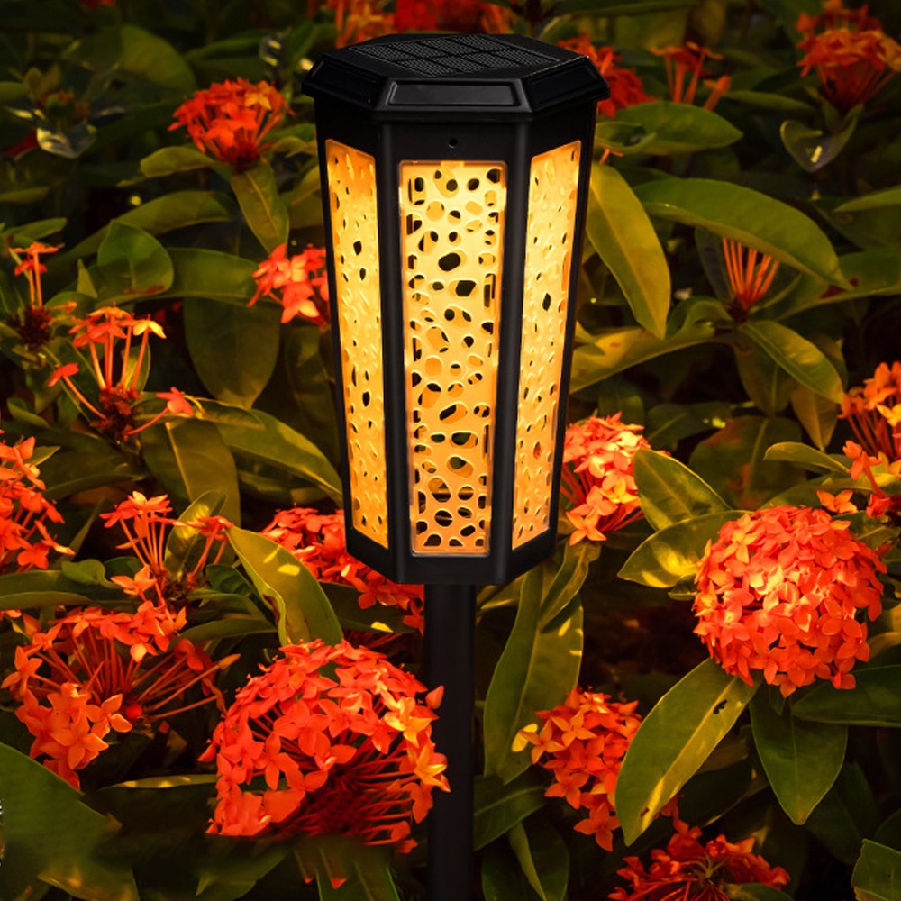 2xSolar Garden Lights Outdoor Landscape LED Lamps Pathway Yard Decor