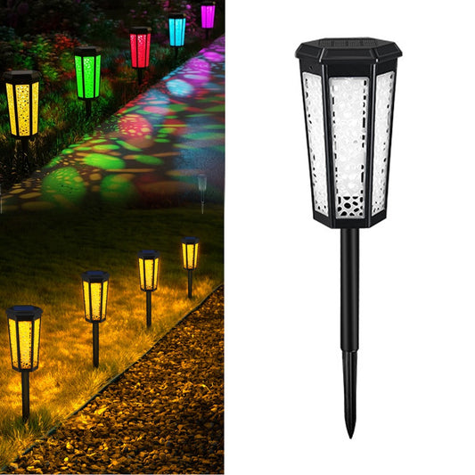4xSolar Garden Lights Outdoor Landscape LED Lamps Pathway Yard Decor