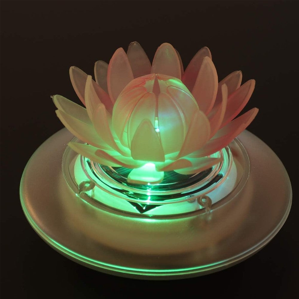 Solar Powered Floating Pool Lights RGB Color Water Resistant Decoration