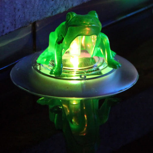 Solar Powered Floating Pool Lights RGB Color Water Resistant Decoration