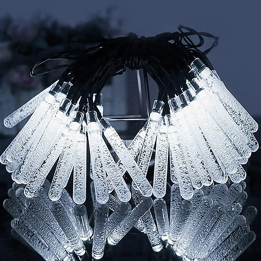 Style1 M Solar String Lights LED 8 Modes Outdoor Solar Powered Fairy Lights