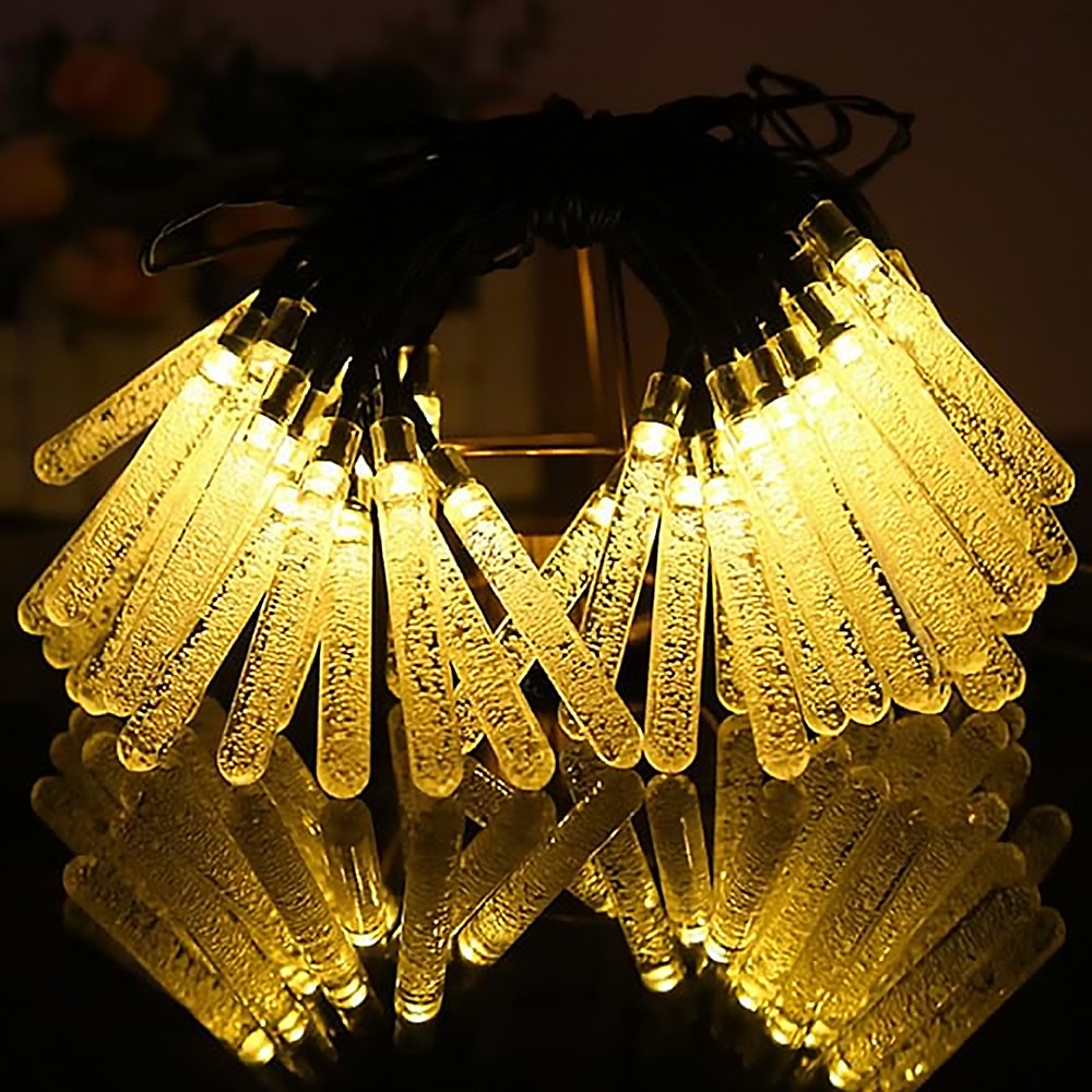 Style2 M Solar String Lights LED 8 Modes Outdoor Solar Powered Fairy Lights