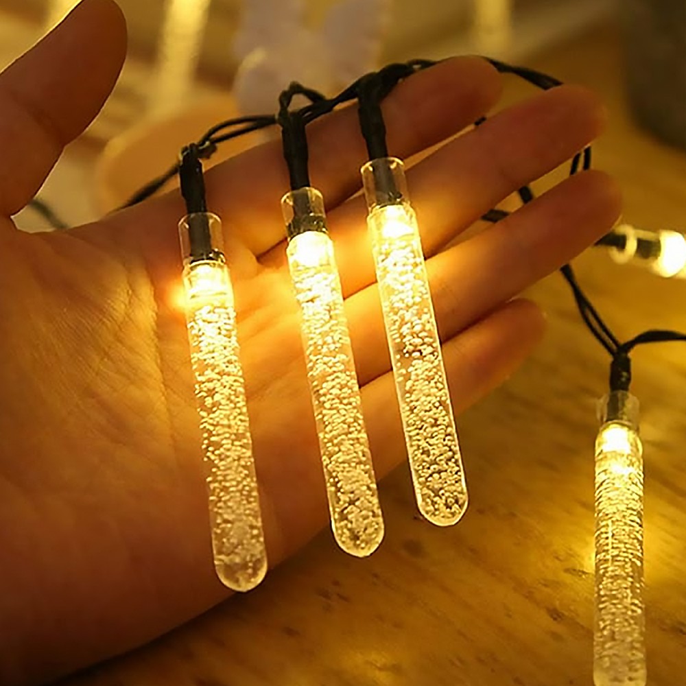 Style2 M Solar String Lights LED 8 Modes Outdoor Solar Powered Fairy Lights