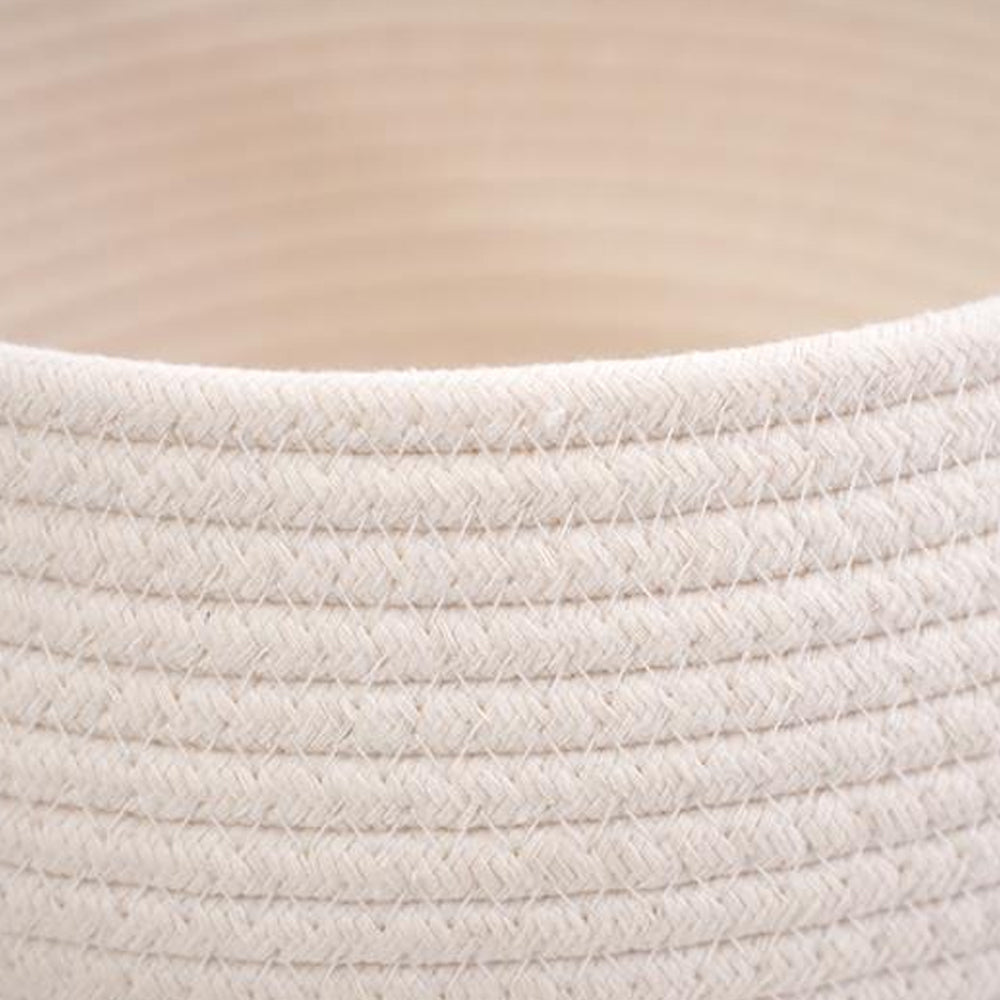 Storage Basket with Lids Cartoon Snowman Organizing Basket