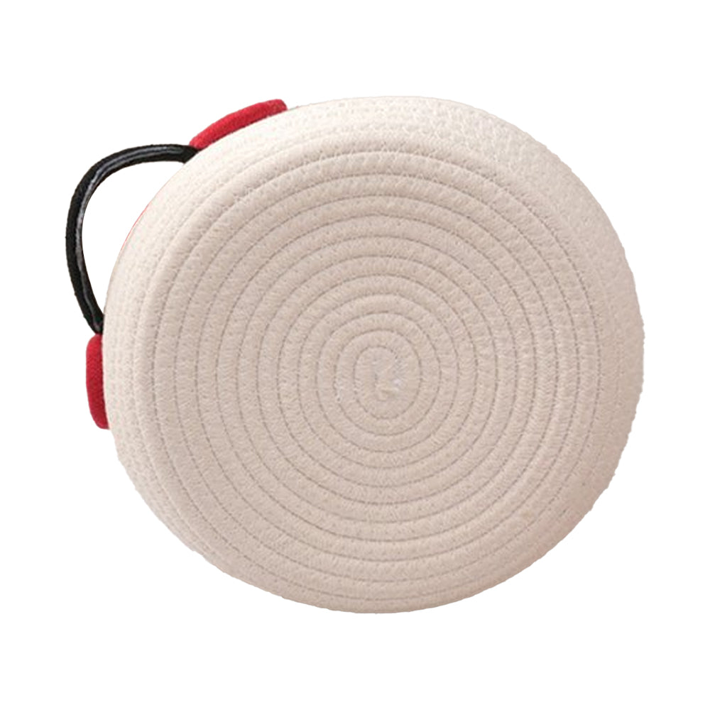 Storage Basket with Lids Cartoon Snowman Organizing Basket